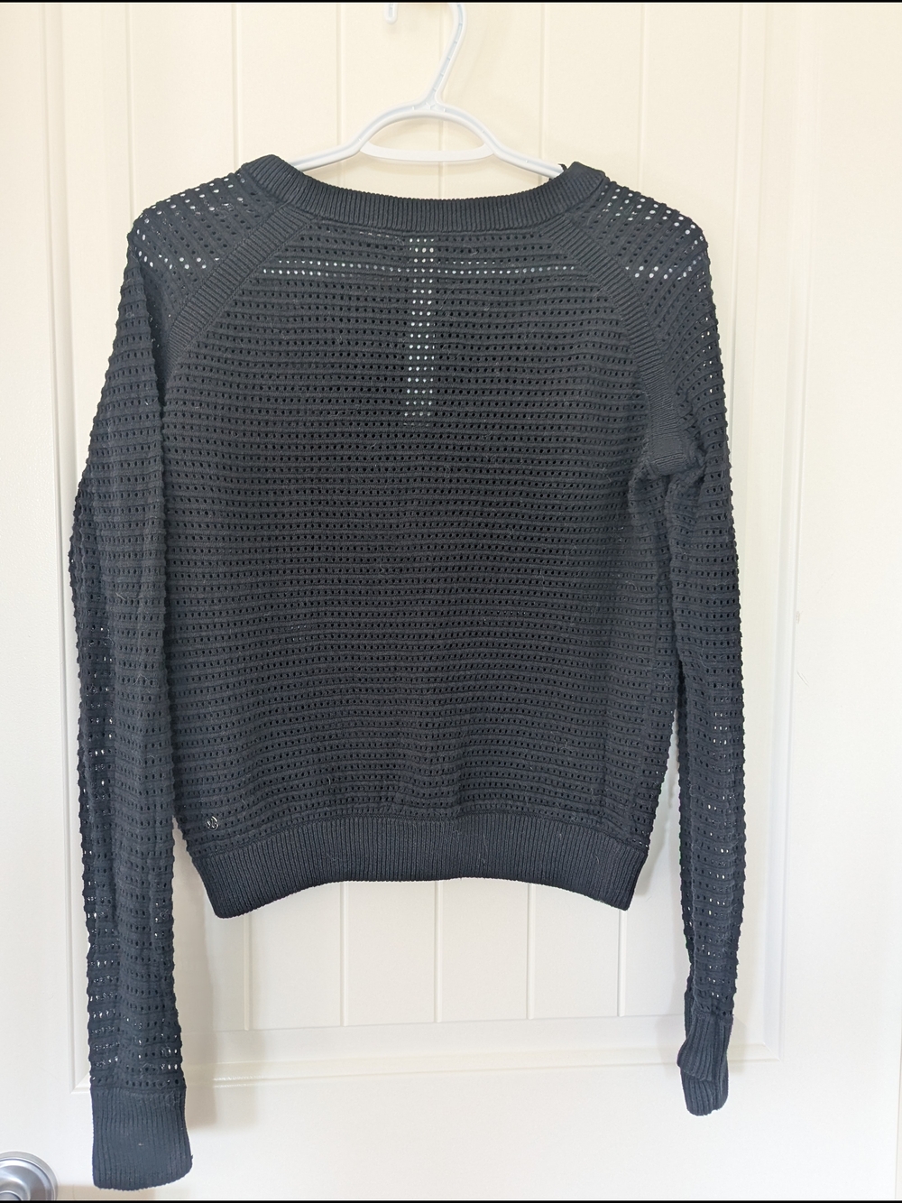 Lululemon Pointelle-Knit Cotton Sweater - Picture 8 of 10